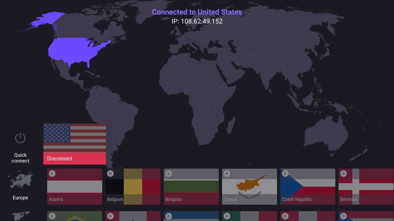 Conecte-se a outro servidor no Proton VPN