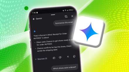 I let Gemini write my Instagram captions for per week, and no one may inform a phone showing a chat with Google Gemini next to the Gemini logo