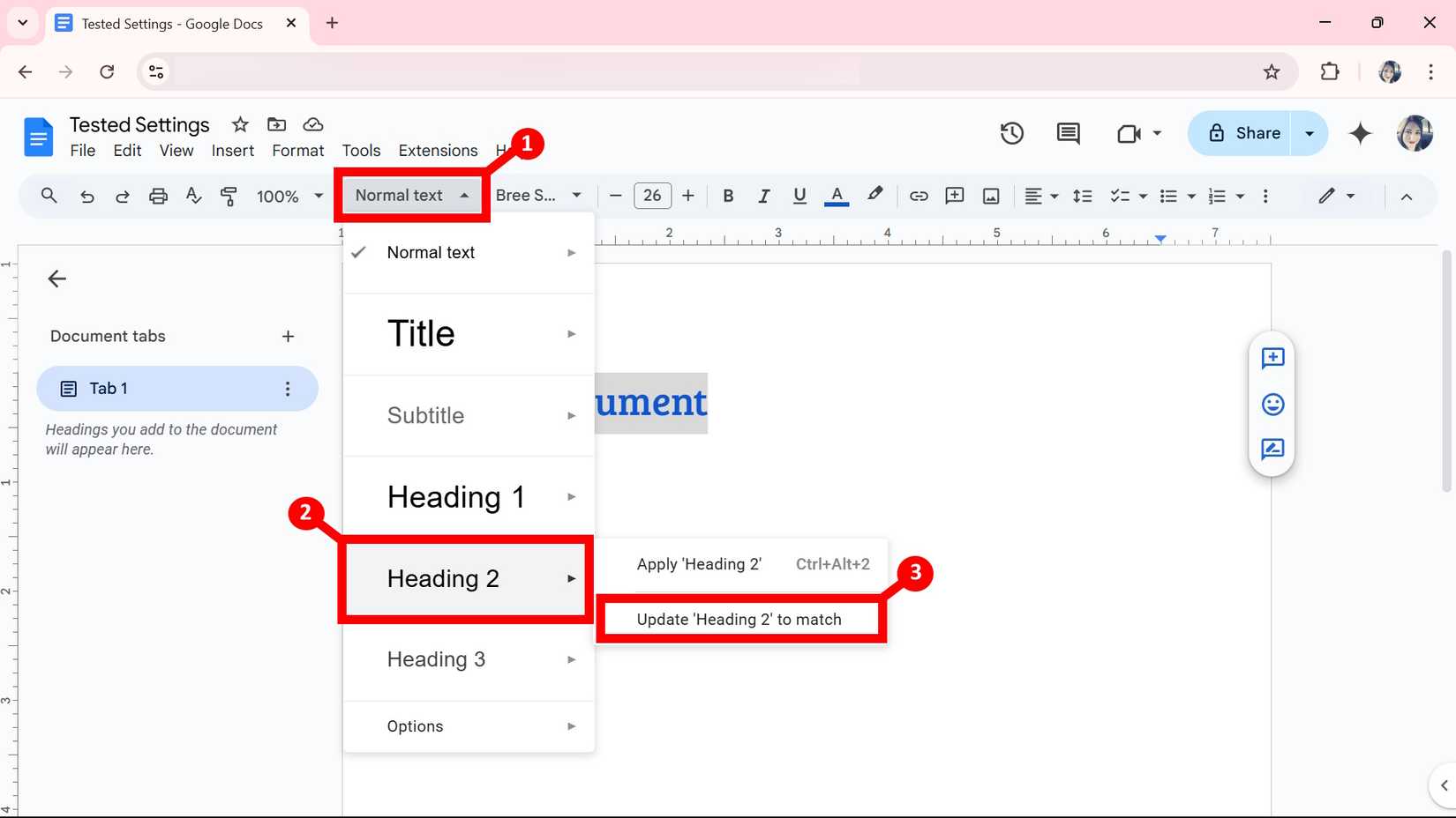 hodentekhelp: what are google style docstrings? Images... Google Docs: Top settings to change