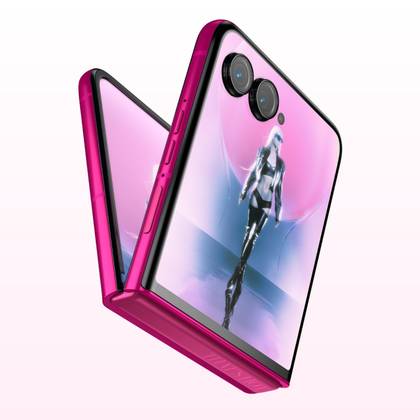 Motorola's new Paris Hilton edition Razr+ is so unapologetically pink ...