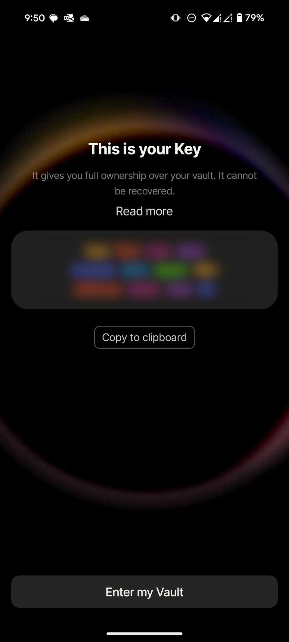 Chiave di crittografia per l'area di lavoro