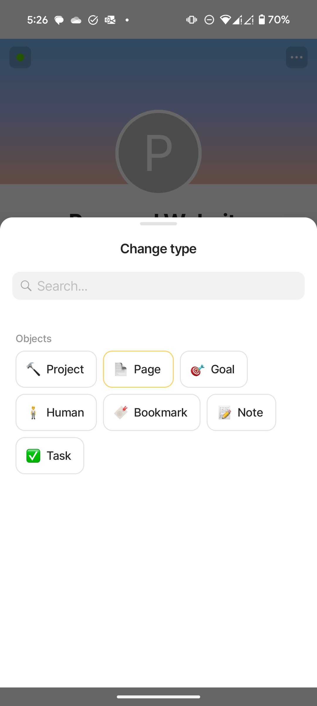 Objects in Anytype
