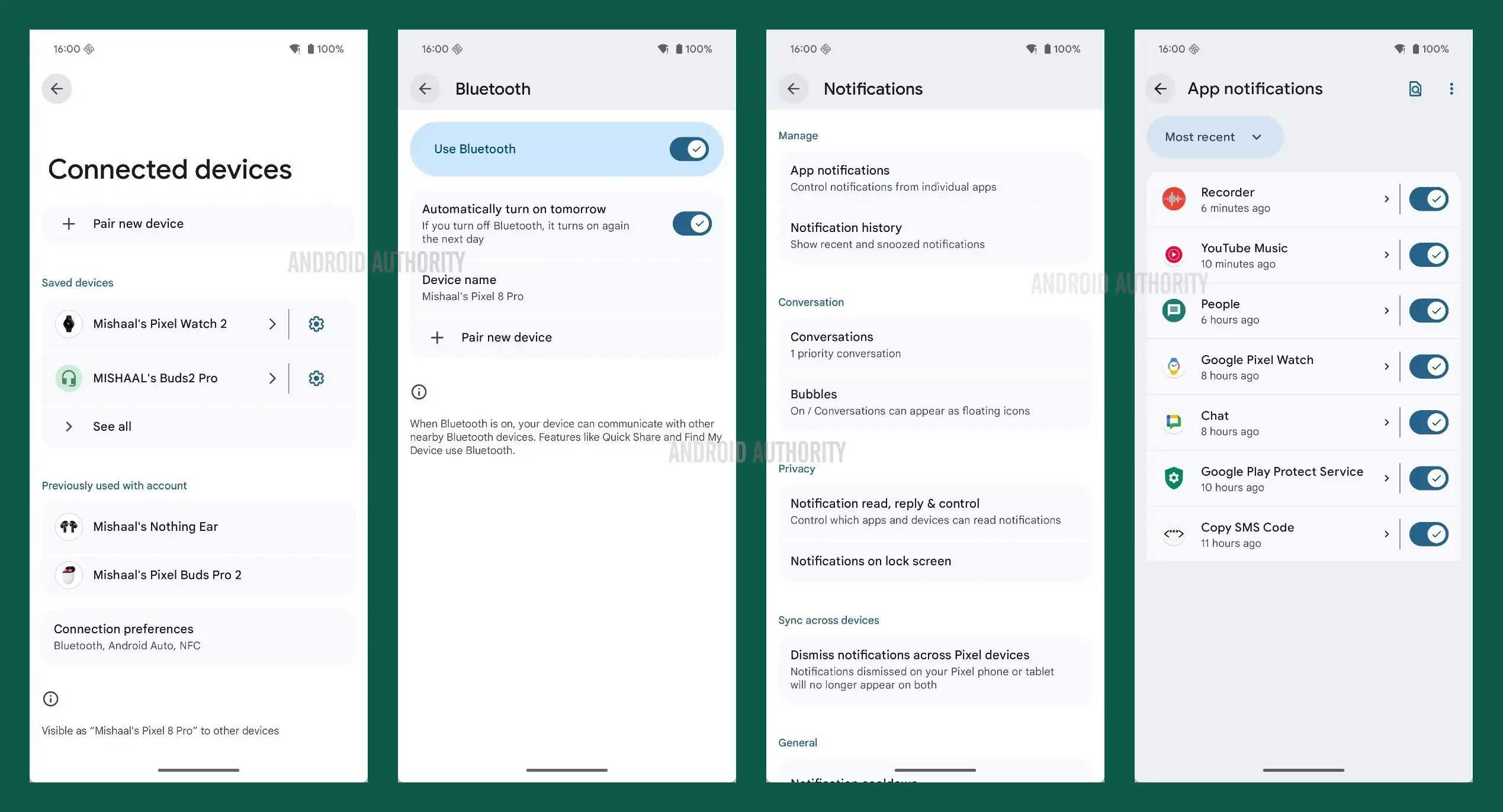 Android Box Visual Menu Google could give Android 16's Settings sub-menus a card-style redesign