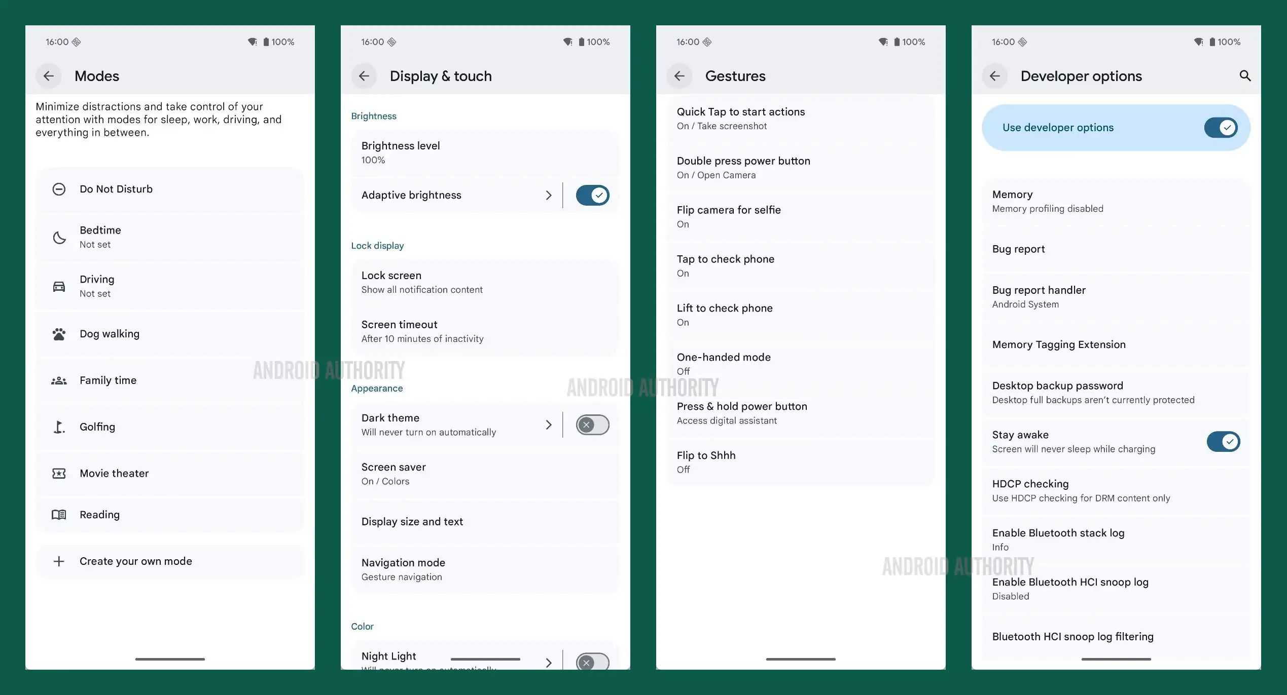 Android Box Visual Menu Google could give Android 16's Settings sub-menus a card-style redesign