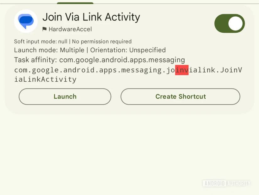 Join Via Google Messages could soon let you share links to your group chats