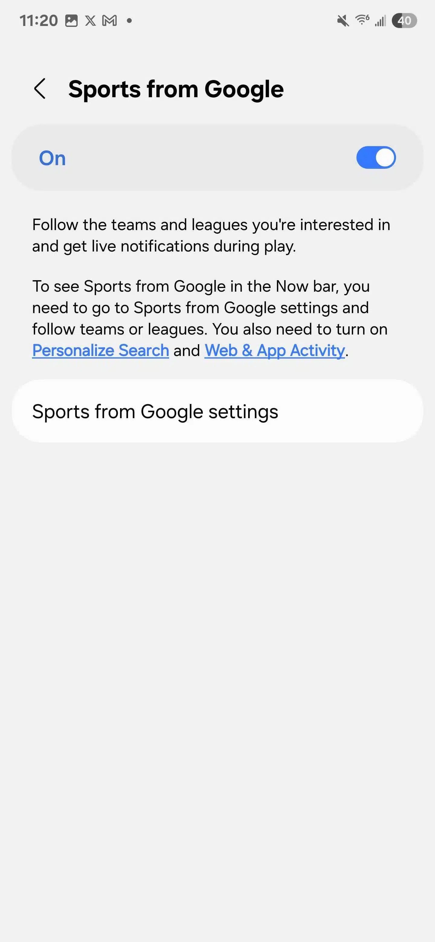 Samsung makes it easier to bring Google’s sport scores to One UI 7's ...