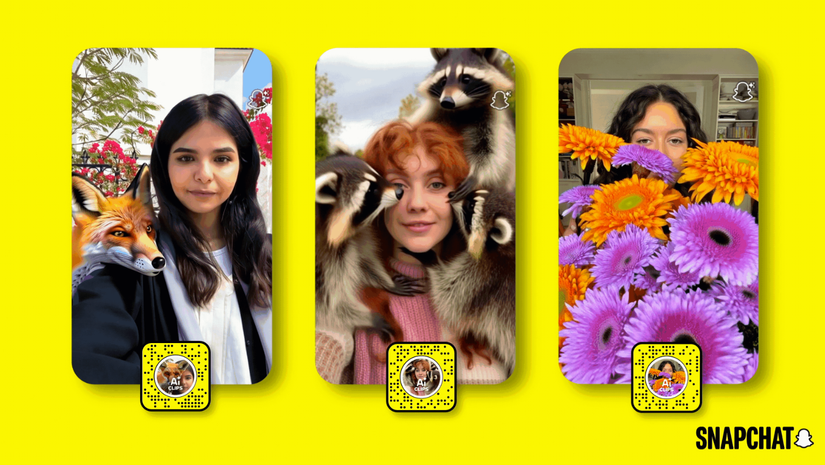 First Lens Snapchat Example Snapchat's first-ever generative AI Lenses for video are here
