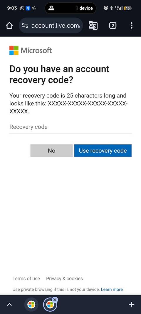 Windows Recovery Code 7 ways to recover a Microsoft account when you lose access to 2FA