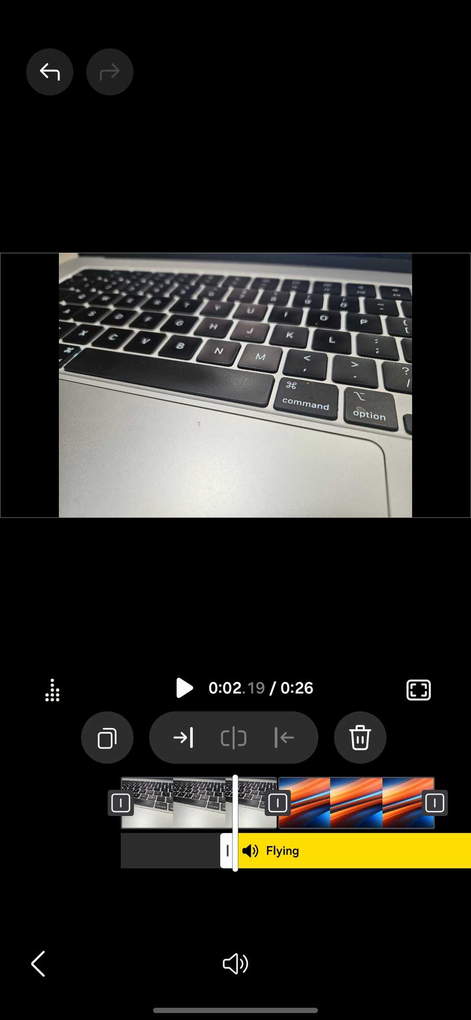 Final preview screen in Samsung Studio before exporting project