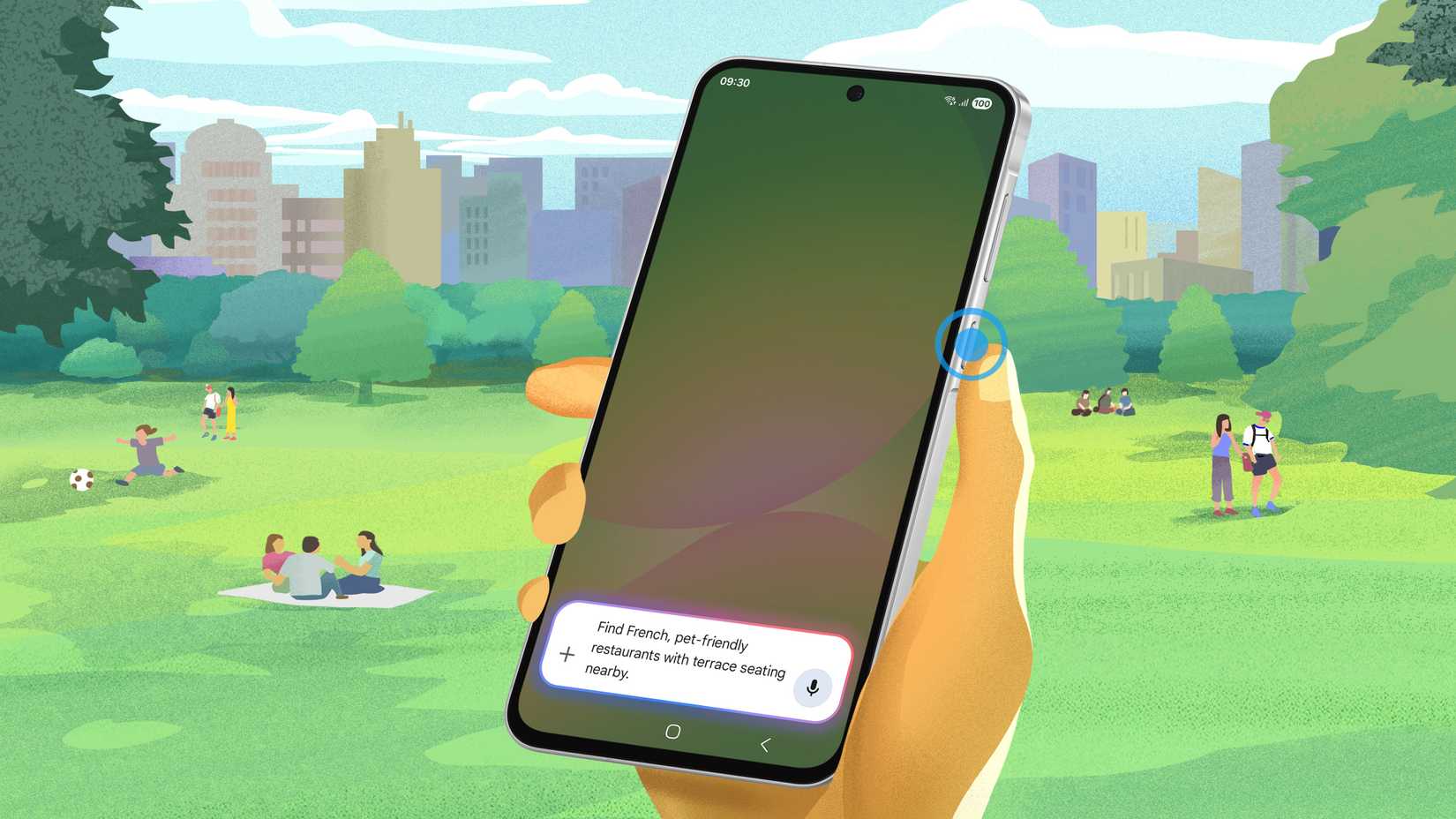 أريد أن أحب Google AI Pro لكنني لا أرى ما يقدمه للشخص العادي 3 رسم يسلط الضوء على اختصار الجوزاء للزر الجانبي لجهاز من السلسلة A.
