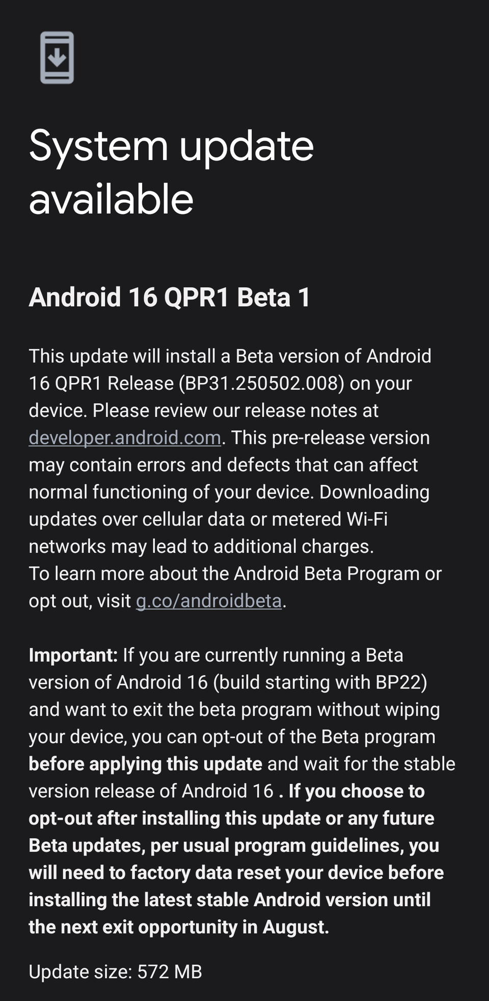 Android 16 QPR1 Beta 1 is here to kick off Material 3 Expressive testing