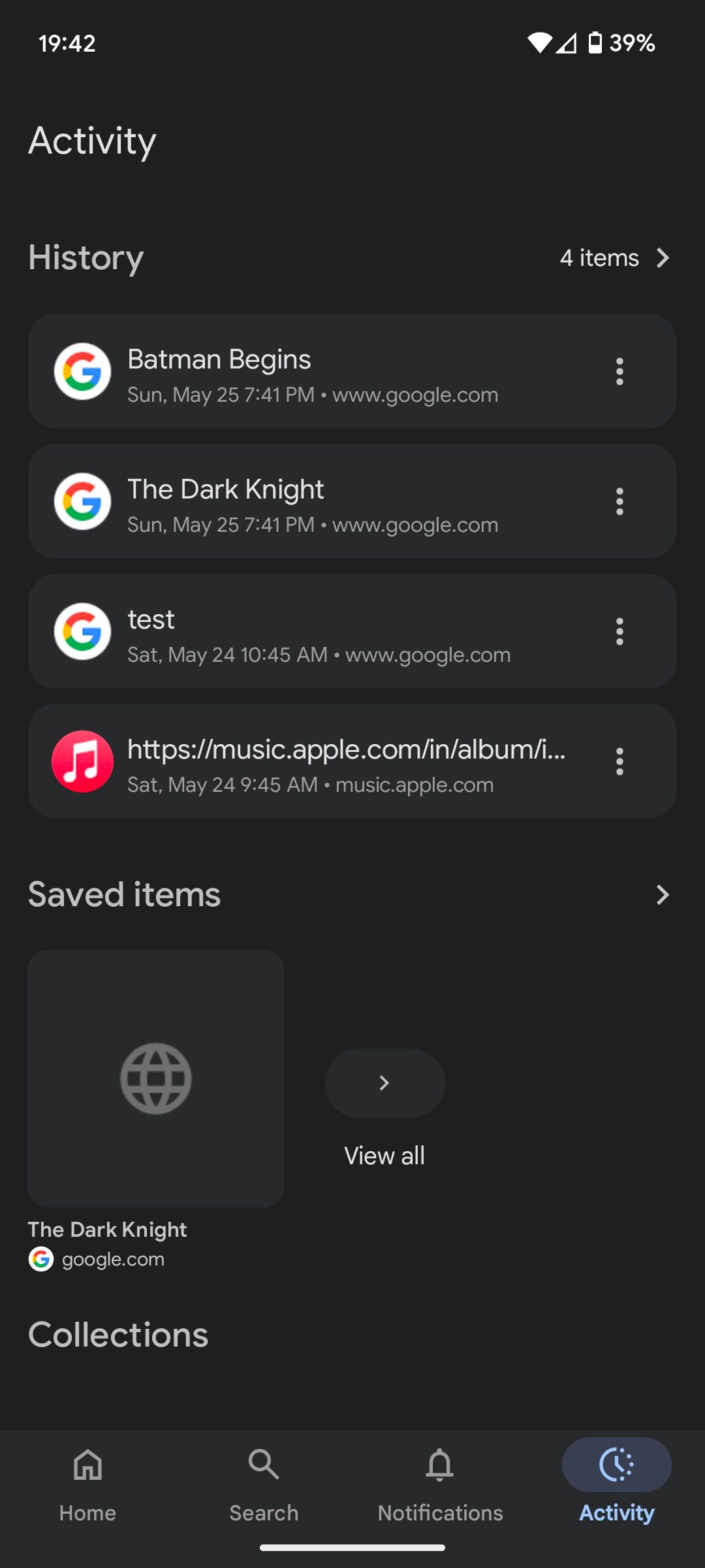 The Google app's Activity tab is finally live for all users