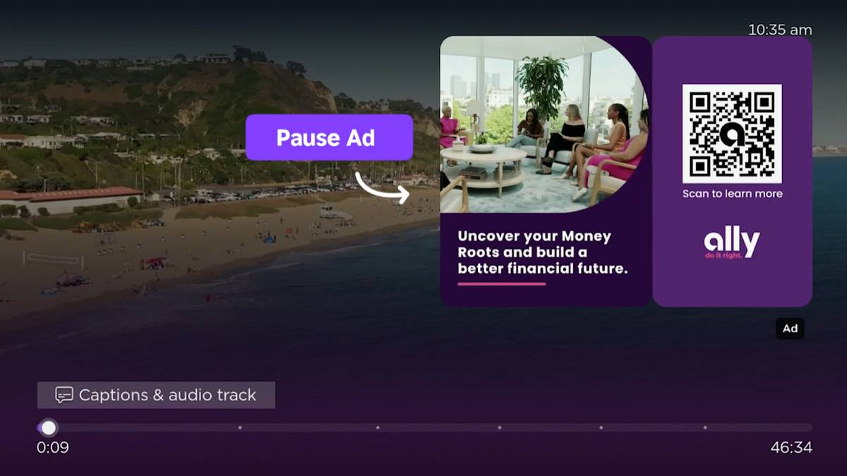Roku's pause-screen ads have started showing up in the wild