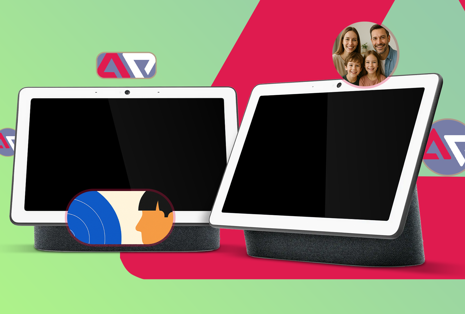 two-google-nest-hub-max-