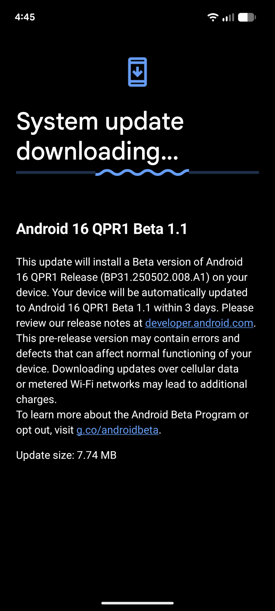 Android 16 QPR1 Beta 1.1 is here with a boatload of fixes for Google's ...