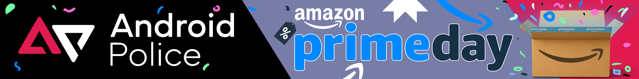 Amazon Prime Day 2025 Android警察的宣传旗