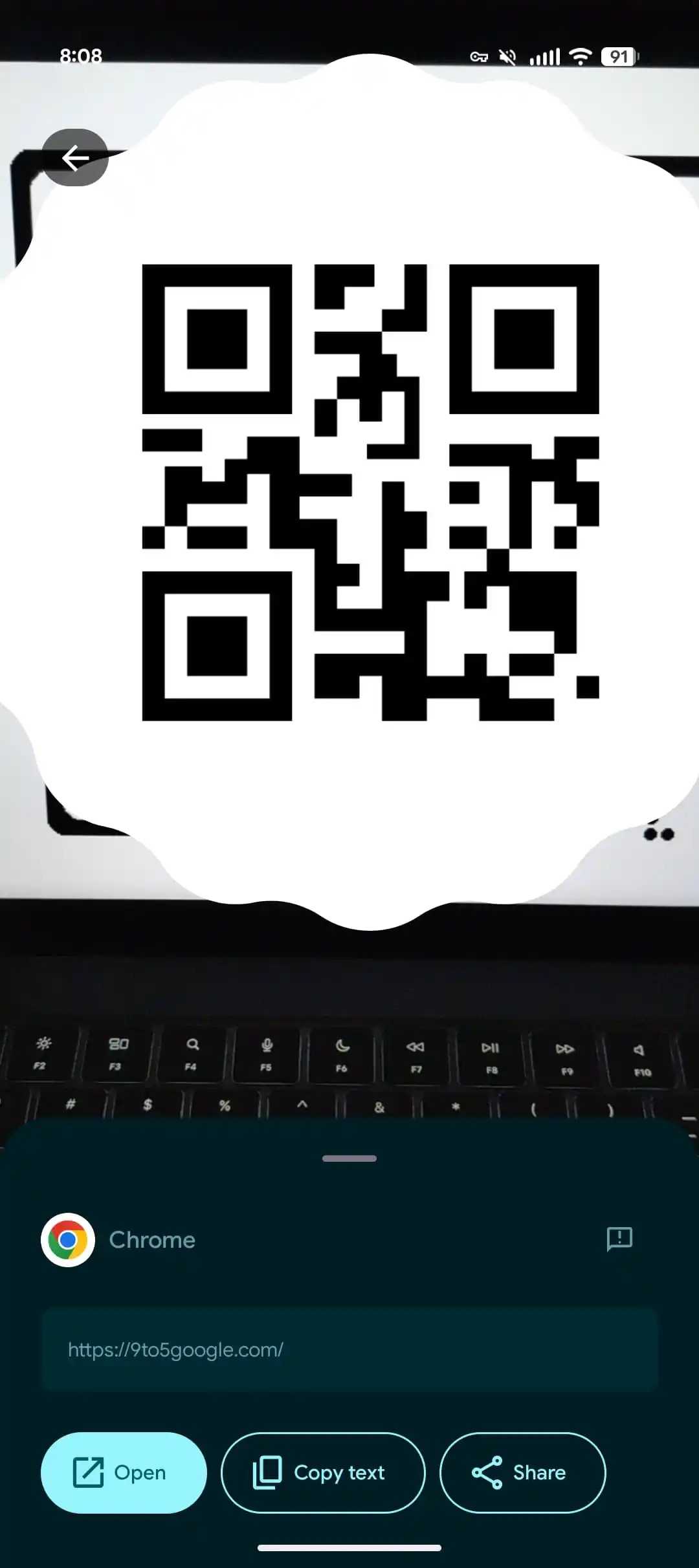 Android Scan Qr Code Example Screen Android's built-in QR scanner just got a playful redesign with new ...