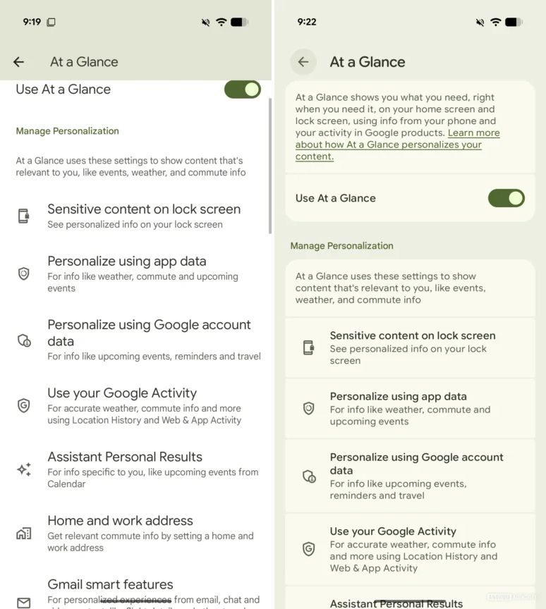 Google is bringing its new design language to more Android 16 settings