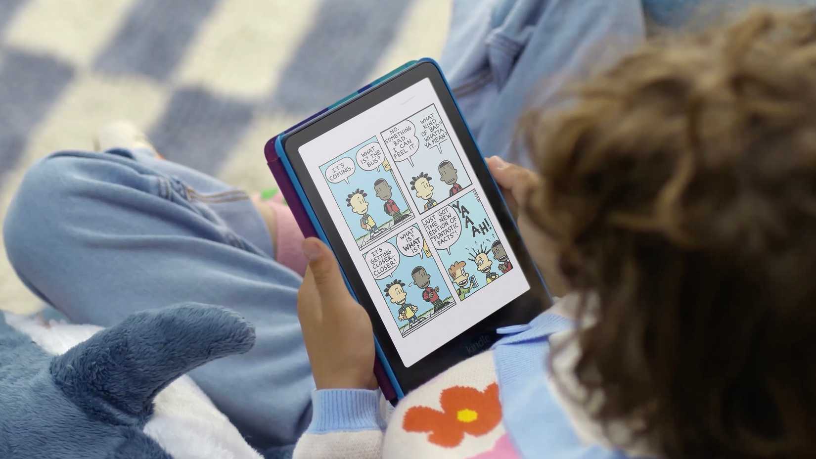 O Amazon Kindle Colorsoft Kids