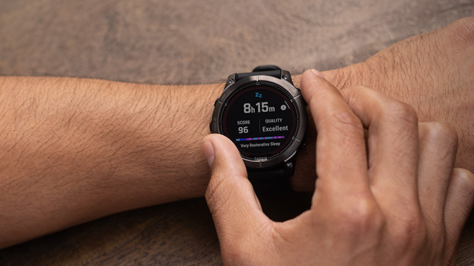 Garmin Fenix 7 Pro Sapphire Solar on wrist