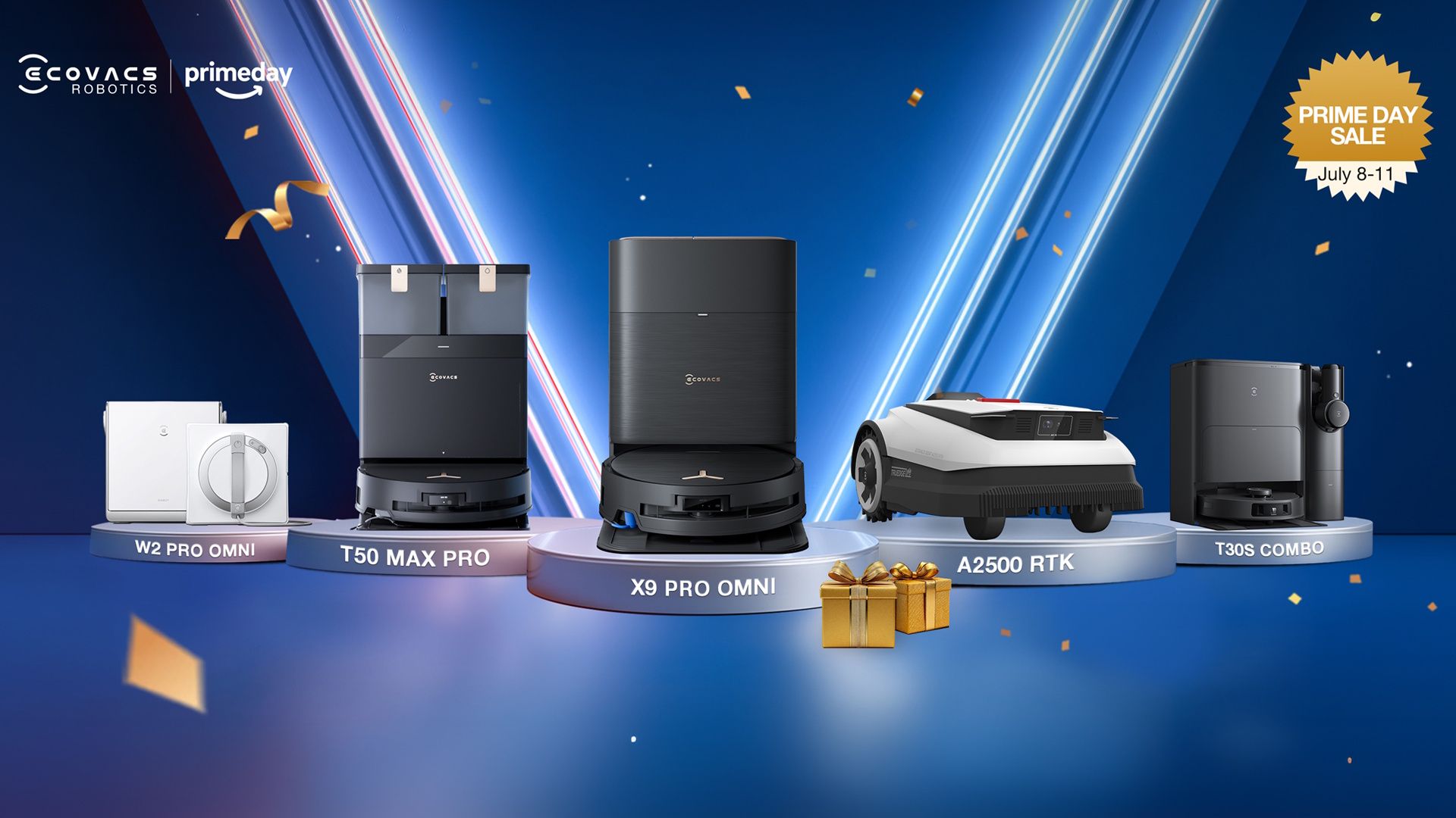 ECOVACS is bringing out its best robovacs for Prime Day 2025