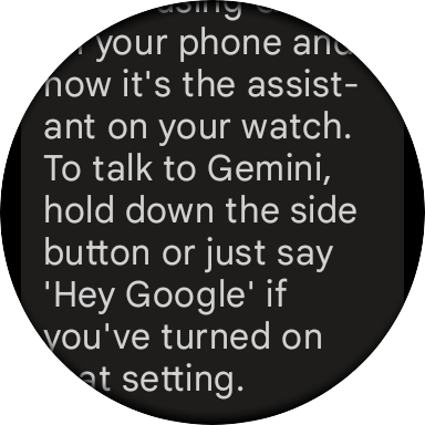 Gemini starts replacing Google Assistant on more Wear OS watches