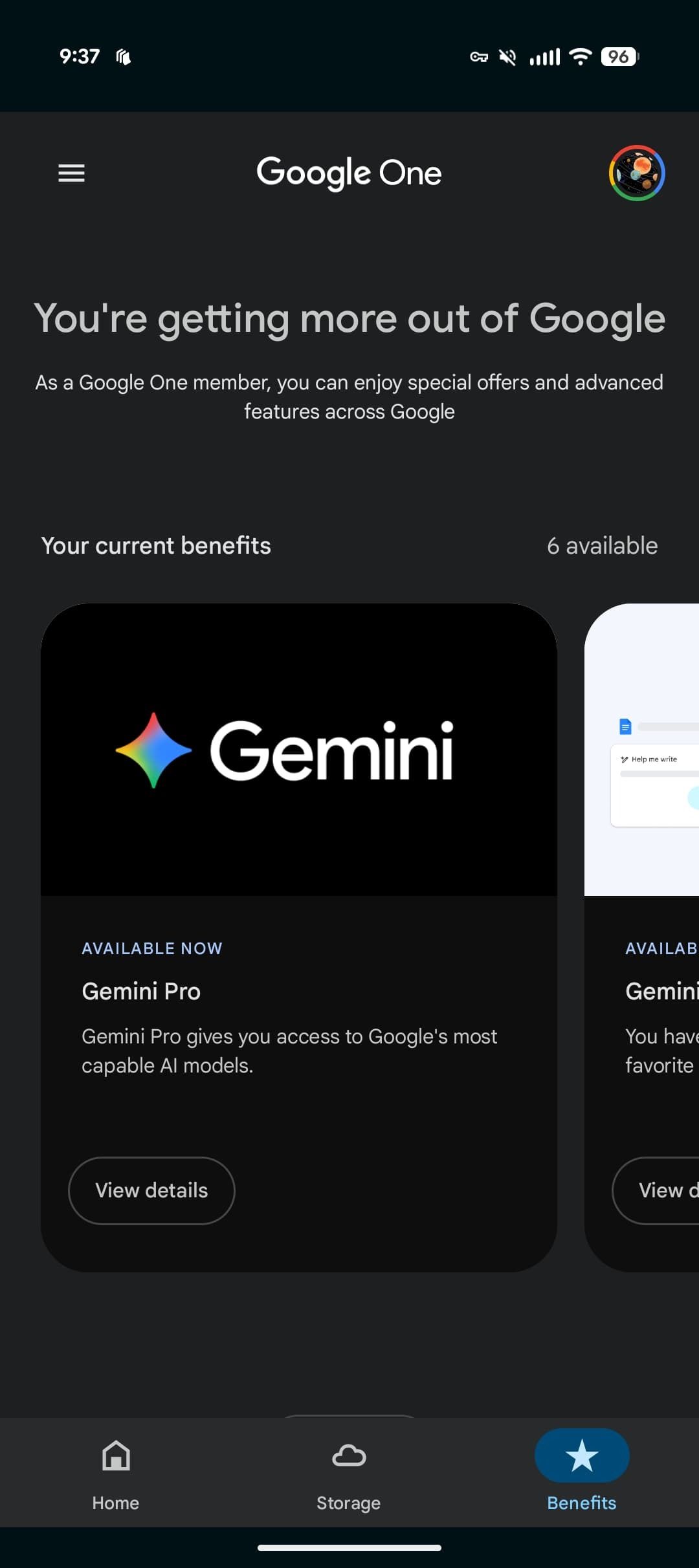 Google One's new look ditches some flashy visuals and Dynamic Color