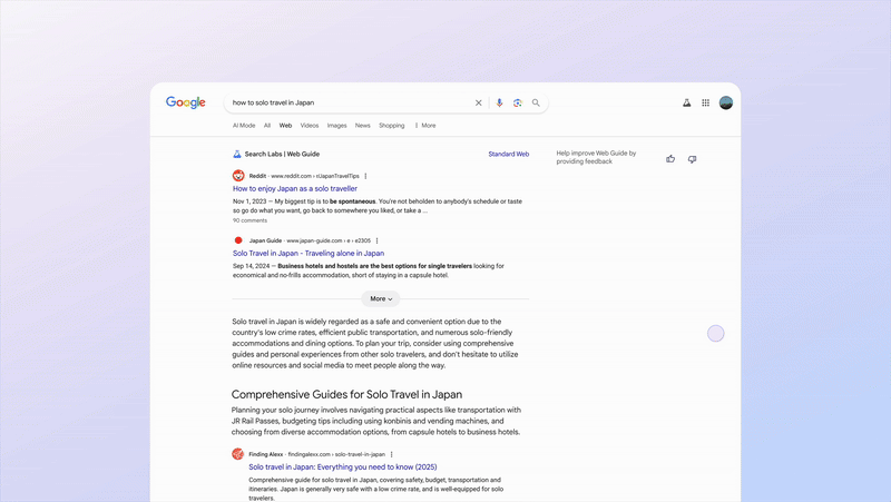 Google has an 'intelligent' new way to organize your search results
