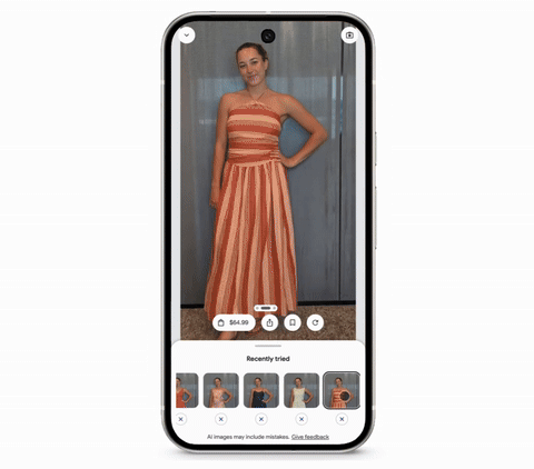 Google's new personal try-on makes online shopping less of a guessing game