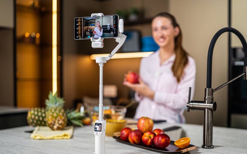 Hohem iSteady V3 Ultra cooking video