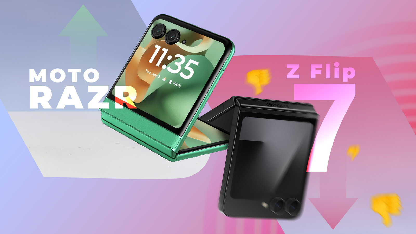 Motorola Razr+ vs Samsung Galaxy Z Flip 7: Rumored Specs Showdown