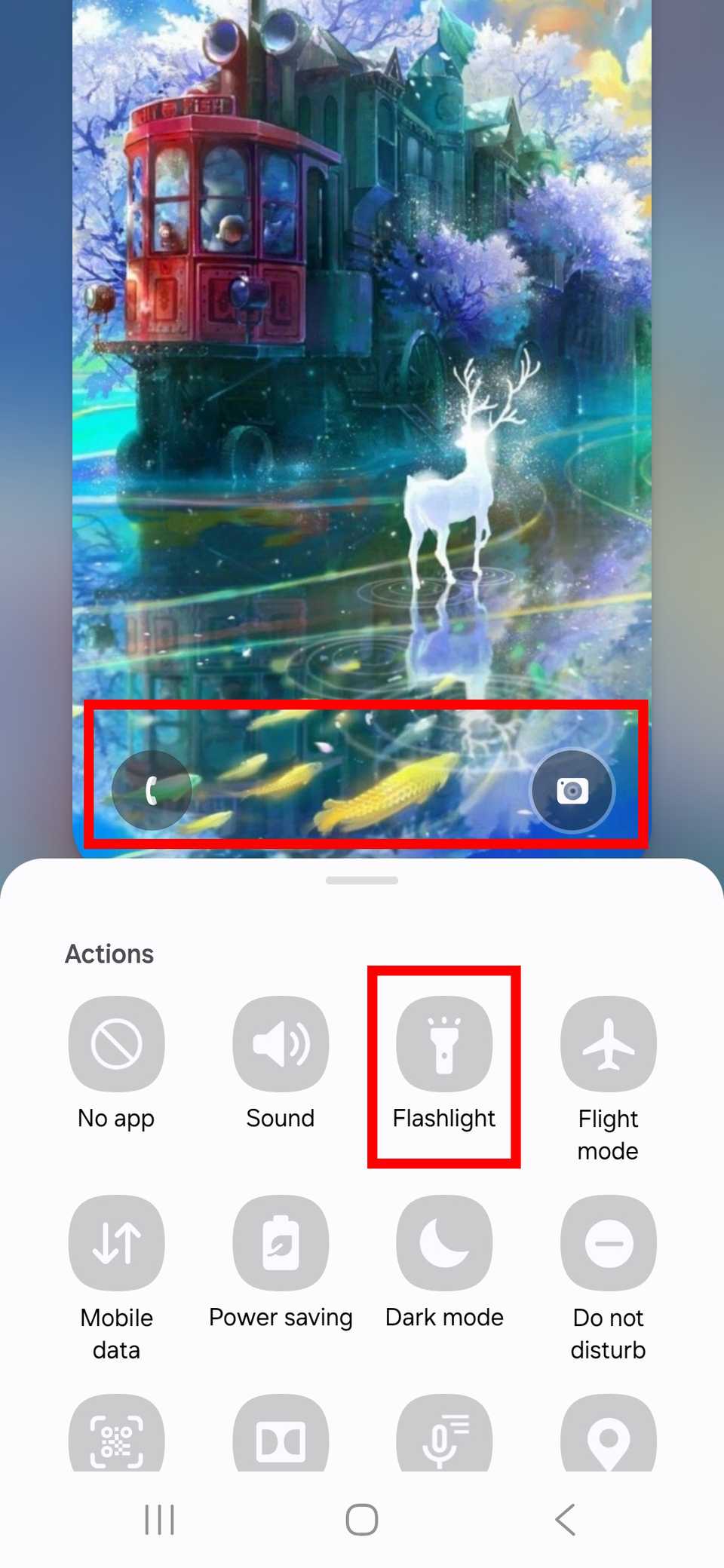 6 ways to turn on the flashlight on your Android phone