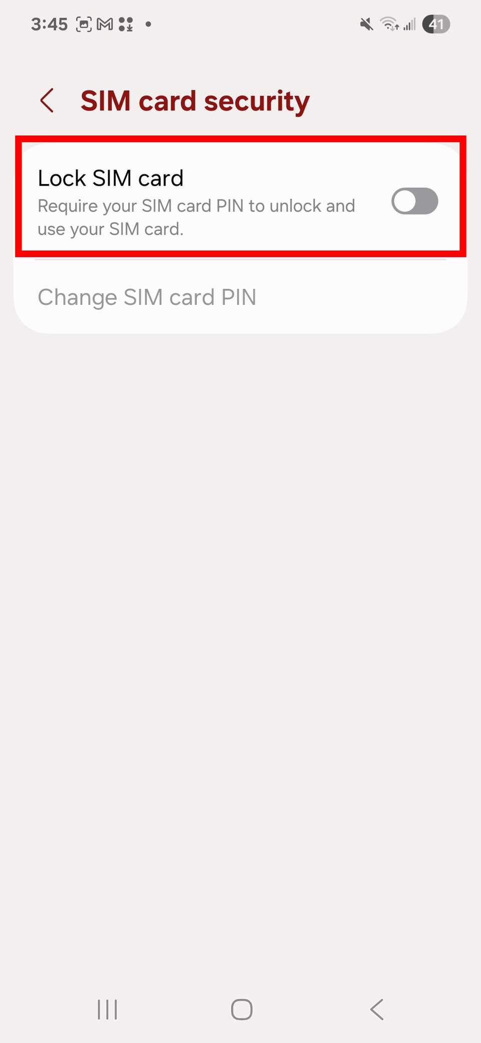 How to lock your SIM on Android