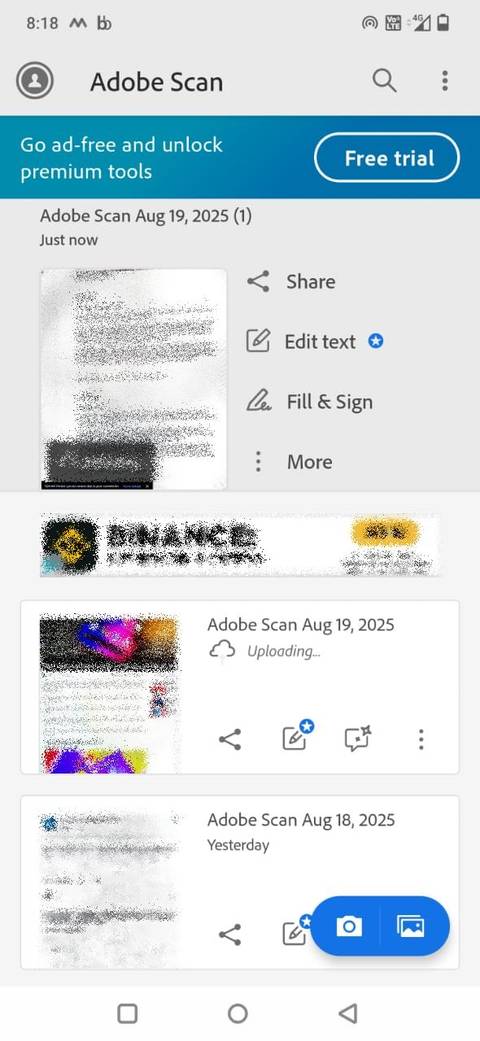 Adobe Scan Android The ultimate productivity setup: 10 apps that reshaped my phone