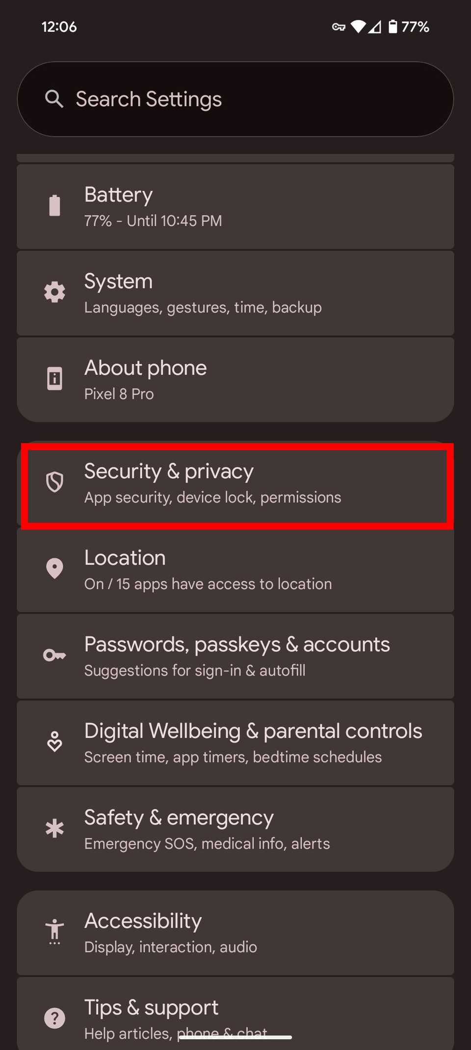 Android Settings Menu Password How to factory reset your Android phone or tablet