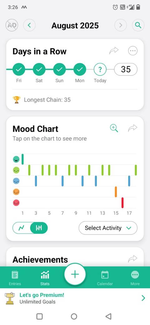 I monitored my moods with Daylio for a month — here's what I learned