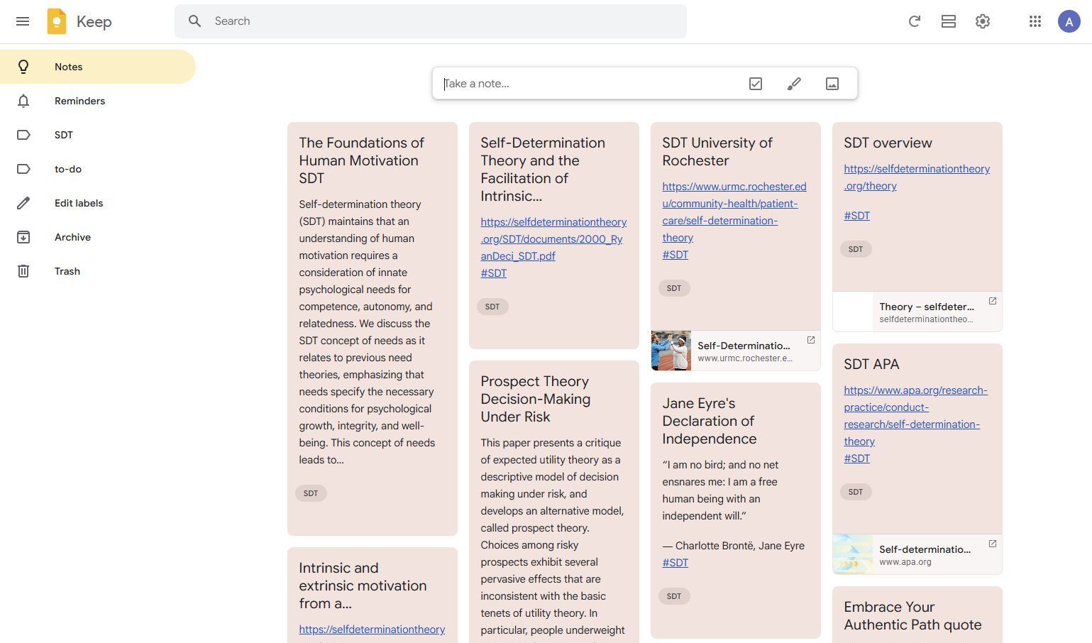 I turned Google Keep into a mental inbox; my focus improved overnight