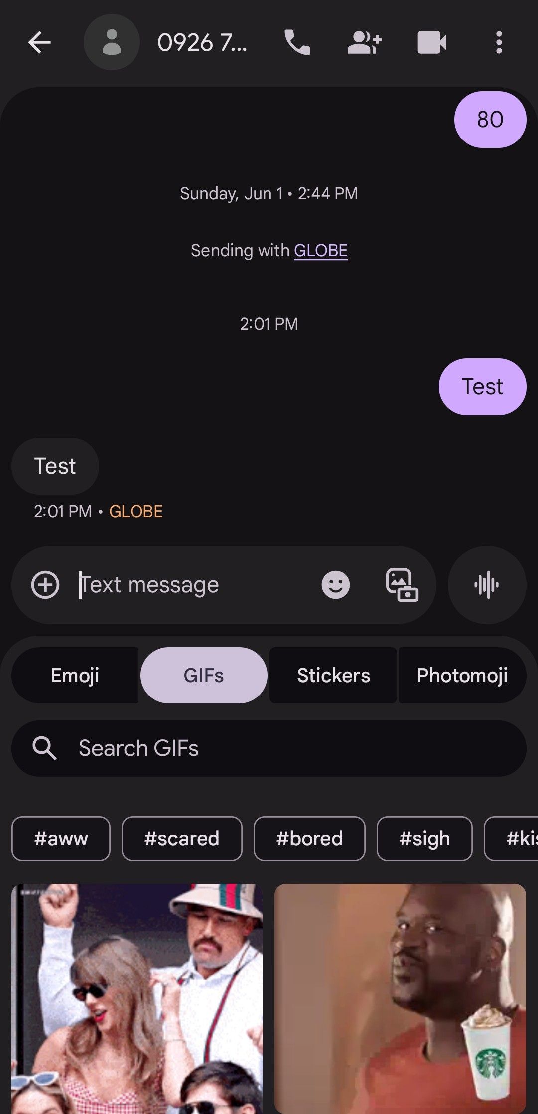 Google Messages' expressive look is now live right inside your chats