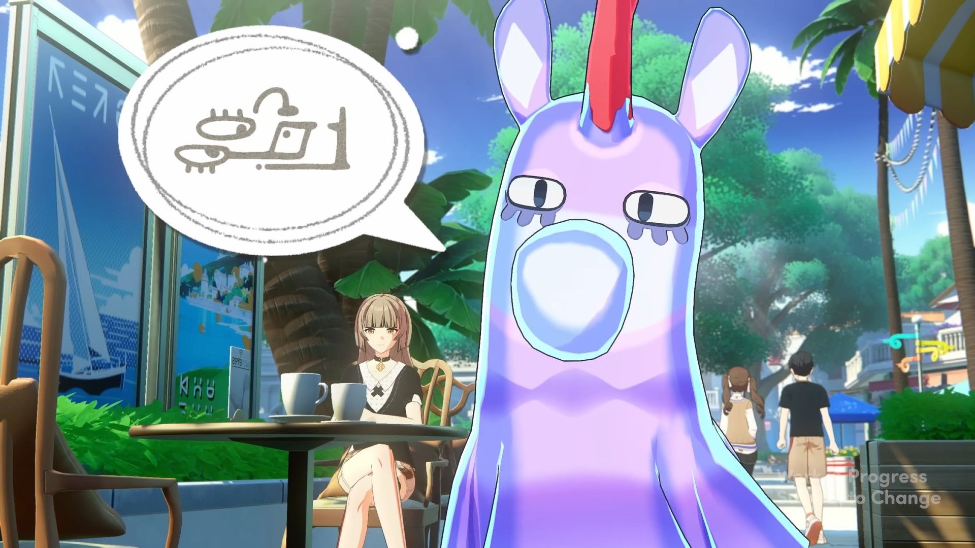 Foalhardy speaks in Honkai: Nexus Anima