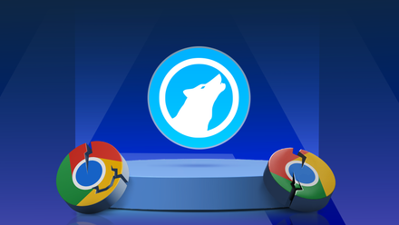 Why I moved my complete existence to an open supply browser LibreWolf logo displayed on a podium, with broken Chrome logos on each side.