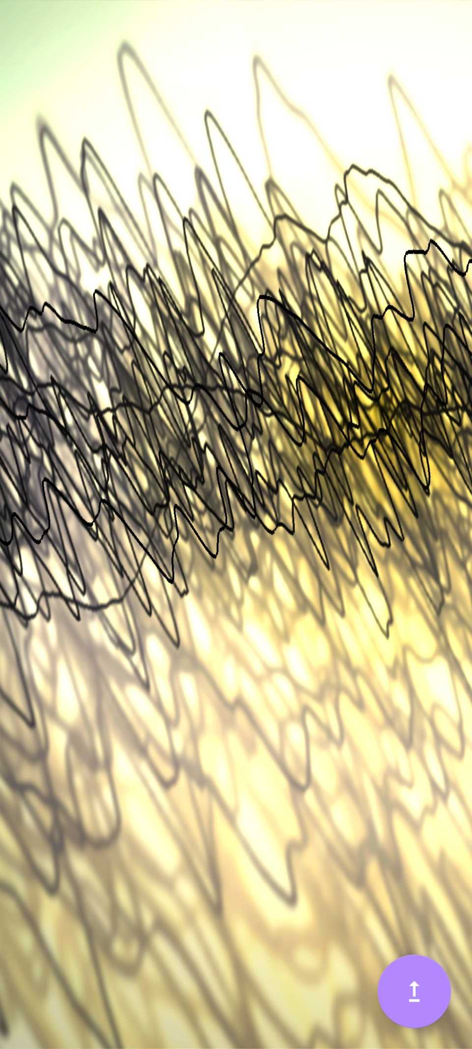 Scribble effects from ProjectM music visualiser app