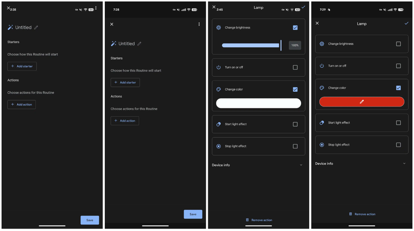 Google Home Routines loses and gains something this update cycle