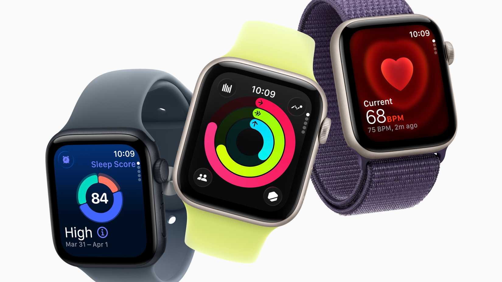 A press image of the Apple Watch SE 3