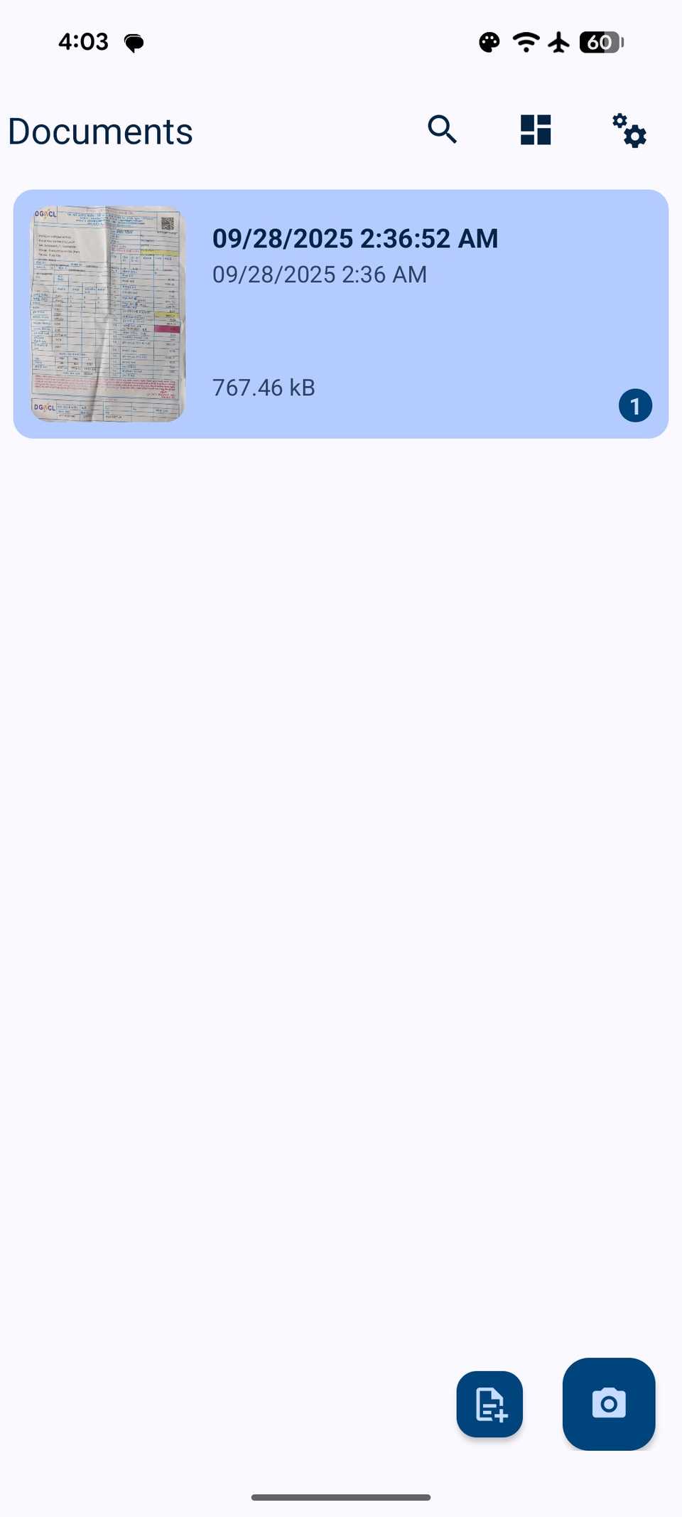 I finally found the free open source document scanner on Android and I ...