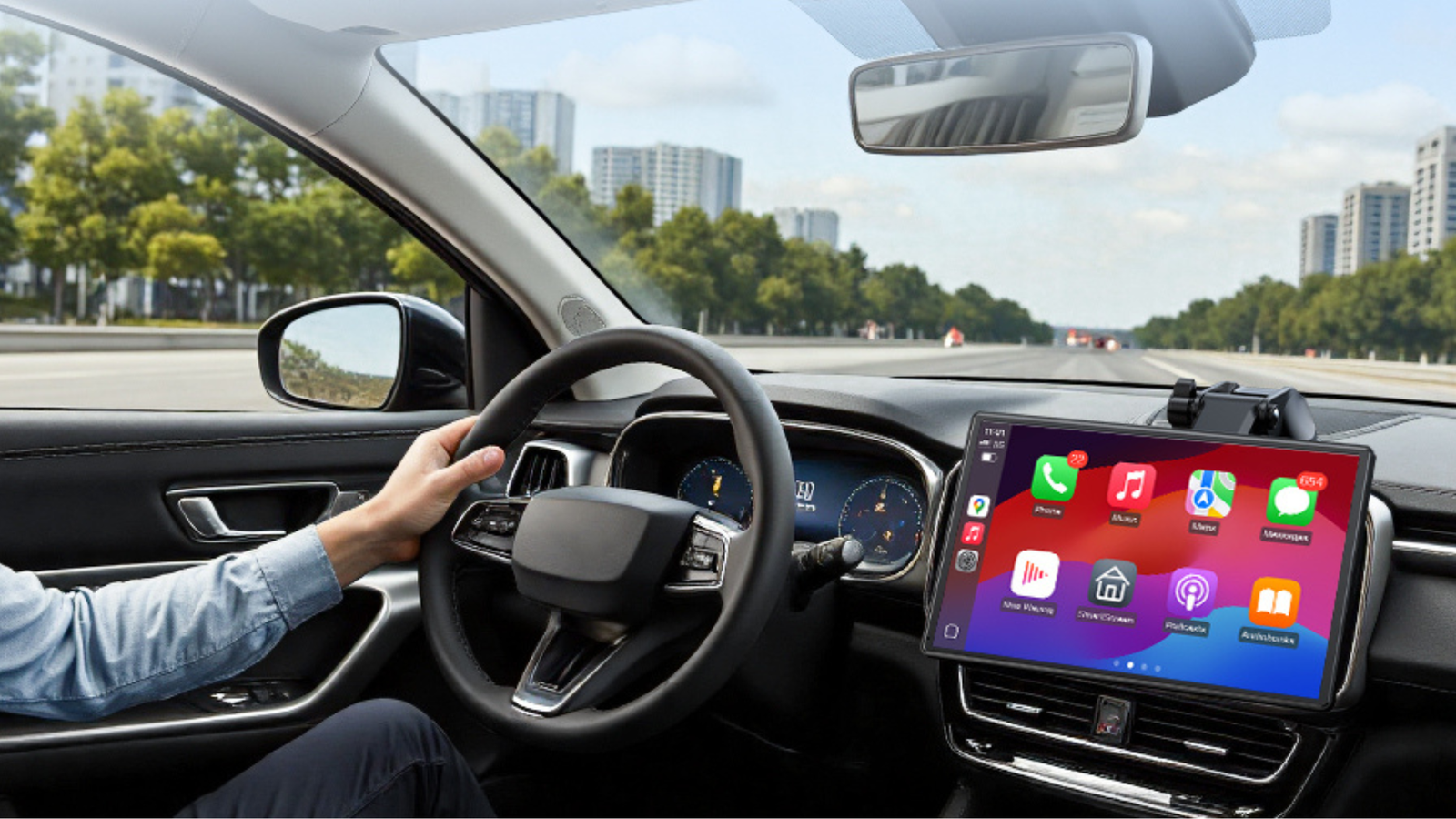 Transform your car with this sleek 9-inch Android Auto screen that's ...