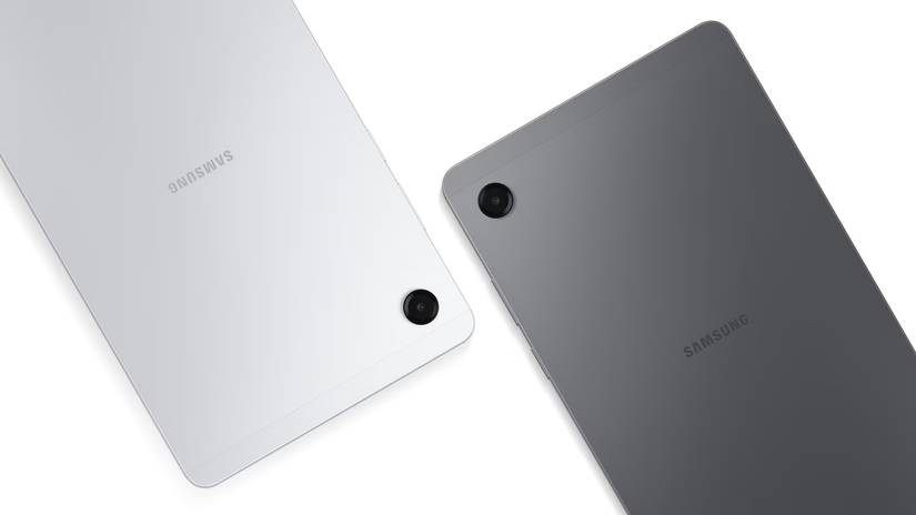 A render of the light gray and dark gray Samsung Galaxy Tab A11 models.