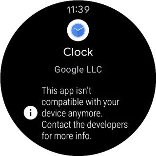 Google's Clock app is not playing nice with the Samsung Galaxy Watch