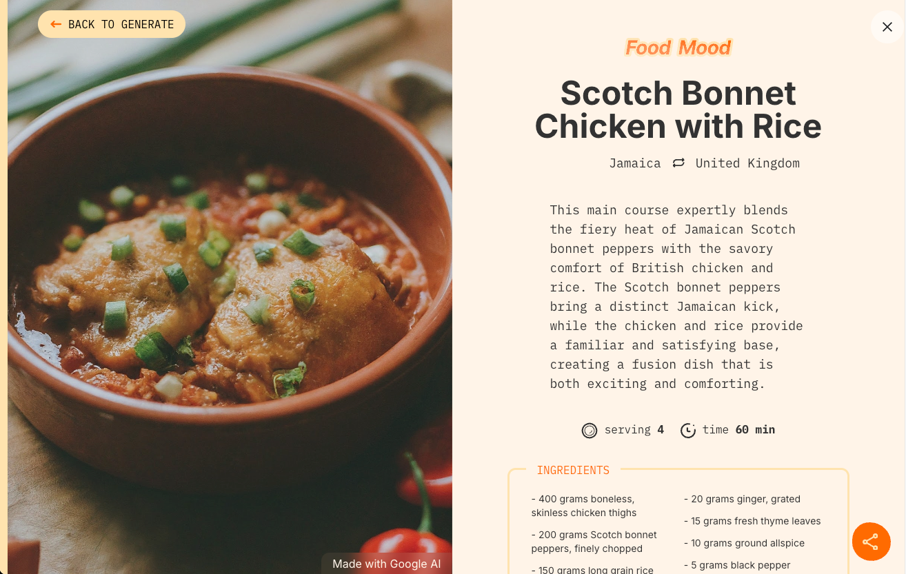 Discover Food Mood: Google's hidden gem for fusion recipe inspiration