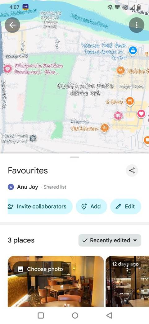 I by no means anticipated Google Maps to turn out to be my favourite go back and forth making plans app Screenshot showing how to share a list in Google Maps