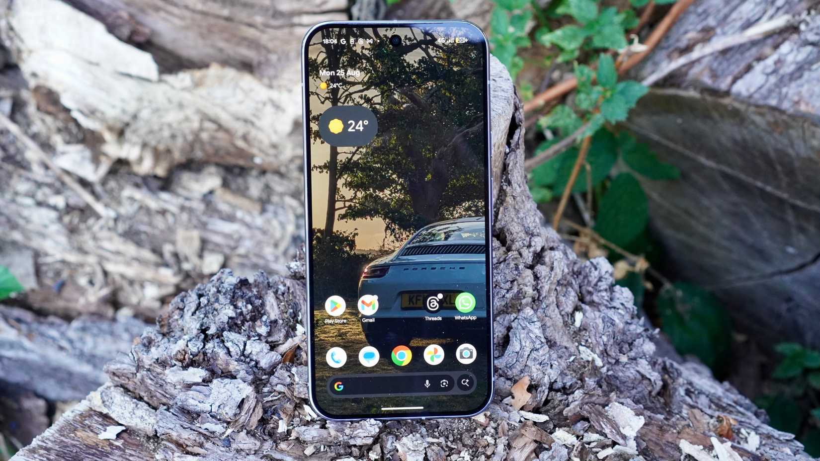 The Google Pixel 10 Pro XL's screen